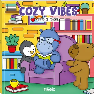 Cozy Vibes - Livro De Colorir Cozy Vibes - Livro De Colorir