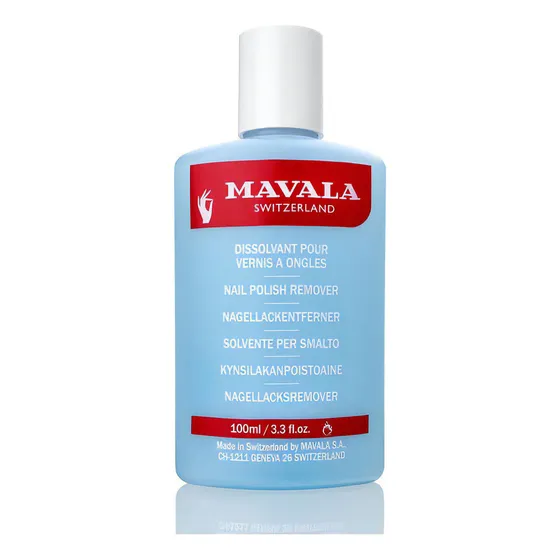 Quita Esmate Celeste Mavala 100ml Color Azul
