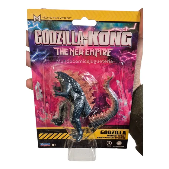 Figura De Acción Godzilla X Kong 9cm Playmates Toys