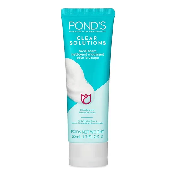 Pond's Clear Solutions Espuma Limpiadora Facial Anti-acné