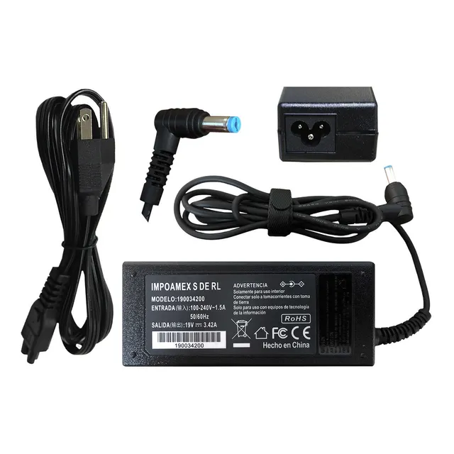 Cargador Nuevo Para Acer Aspire E5-473 19v 3.42 5.5 X 1.7mm