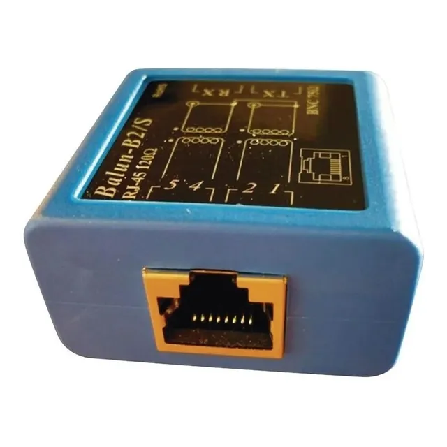 Balun E1 Adaptador Bnc Hembra 75 Ohms-jack Rj45 120oh Epcom