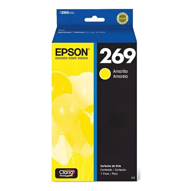  Cartucho Epson Xp-702 - Amarillo