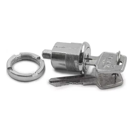 Cerradura Papaiz Mod 481 1/2 Vuelta Niquelada