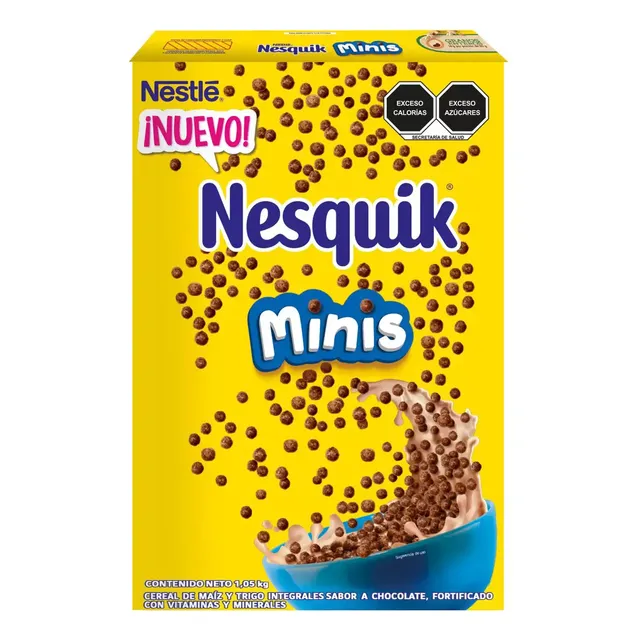 Nesquik Minis Cereal Sabor Chocolate Fortificado 1.05 Kg