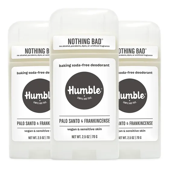 Desodorante Humble Brands, Vegano Sem Alumínio, 75ml, Pacote