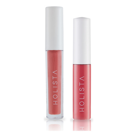 Holista Lips & Cheeks Duo (rubor Liquido + Gloss) Soft Pink - Coral Pink Holista Lips & Cheeks Duo (rubor Liquido + Gloss) Soft Pink - Coral Pink