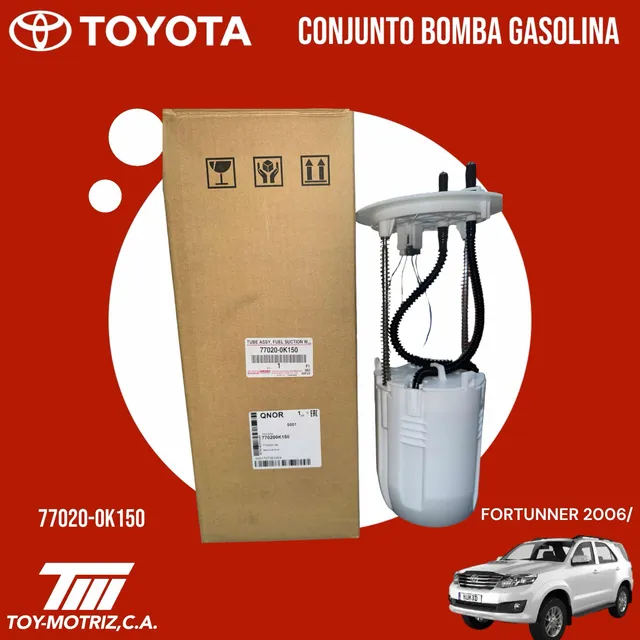 Conjunto Bomba De Gasolina Fortunner 2006/ 77020-0k150