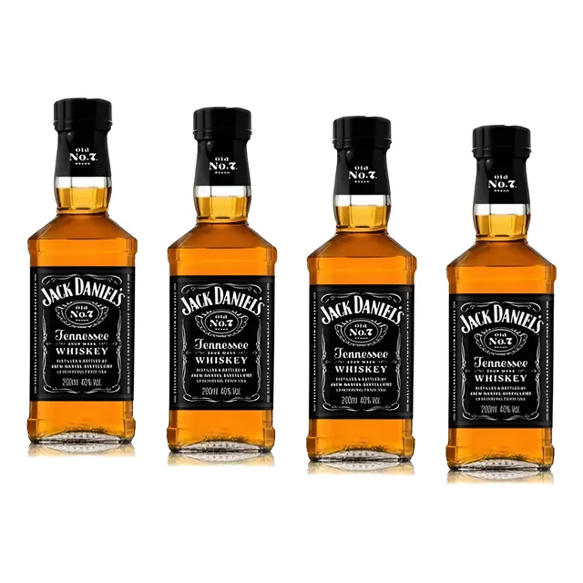 Whisky Americano Old No.7 Jack Daniel's Garrafa Vidro 200ml