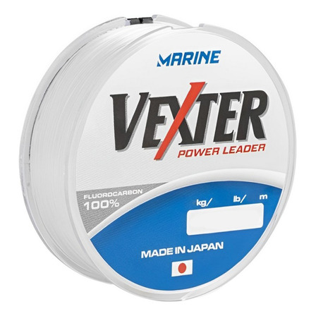 Linha Pesca Transparente Marine Sports 0.47mm 50m Vexter Leader Linha Pesca Transparente Marine Sports 0.47mm 50m Vexter Leader