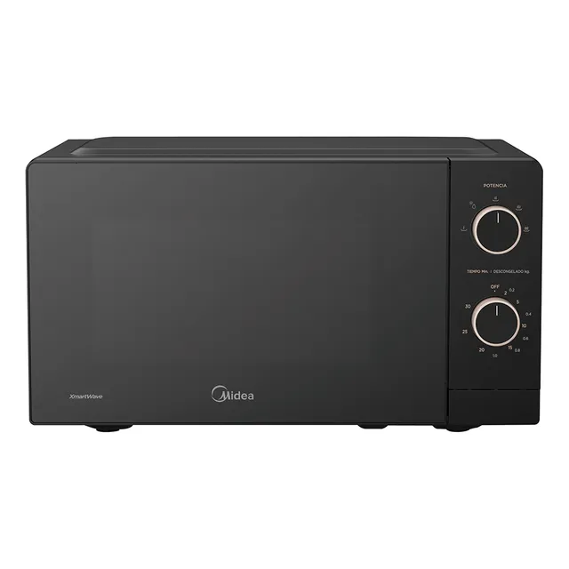 Microondas 20l Midea Inverter Negro Mmop01mz-mmpfbk