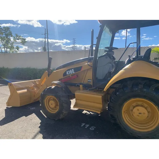 Retro Excavadora Caterpillar Modelo 416 Año 2008 8140 Horas