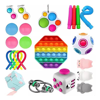 Juguete Antiestrés Para Niños Y Adultos Bubbles Fidget To Juguete Antiestrés Para Niños Y Adultos Bubbles Fidget To