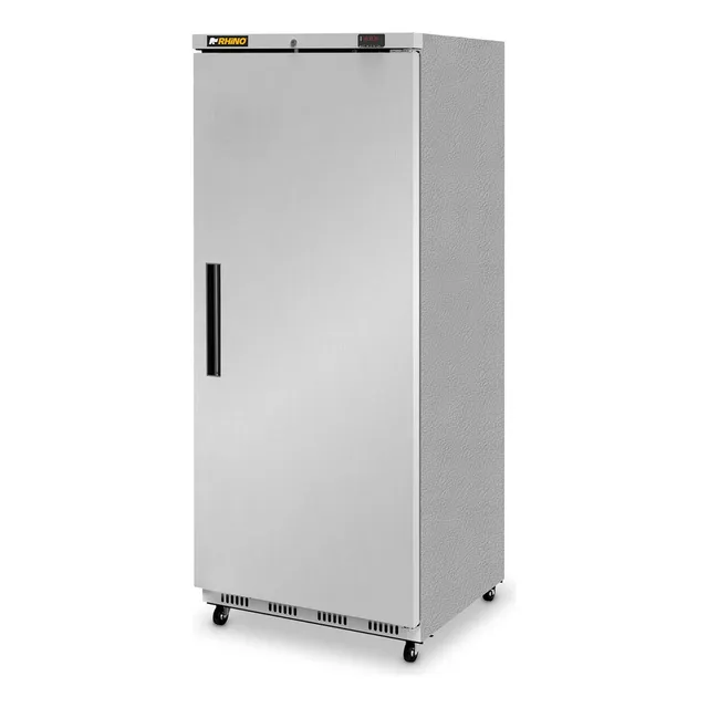 Refrigerador Vertical Puerta Sólida Rhino® Plateado, 23 Pies Color Gris