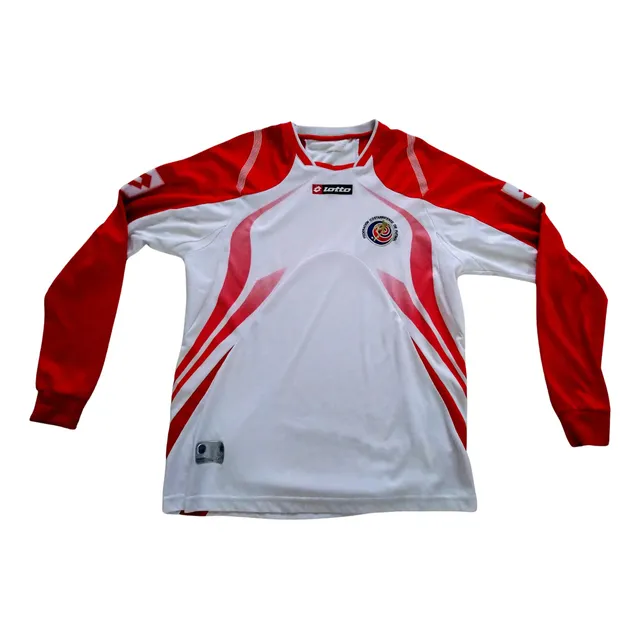 Camiseta Seleccion De Costa Rica Lotto Manga Larga