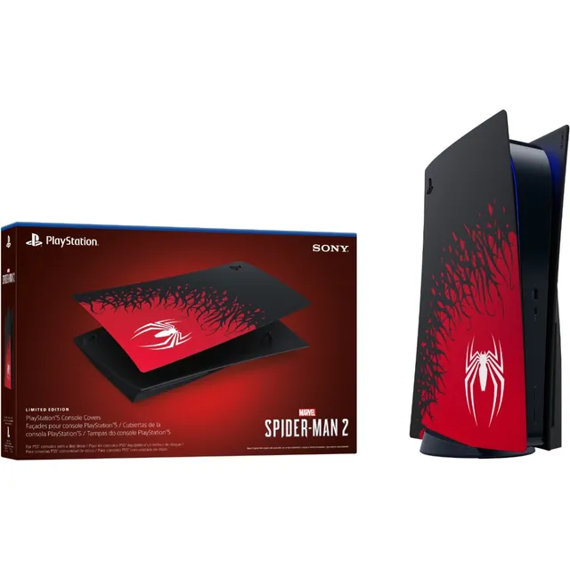 Carcasa, Tapa, Cover Para Ps5 Lectora Edición Spiderman 2