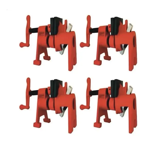Prensas Sargento Acero Quick Set 4 Unidades Tubo 3/4