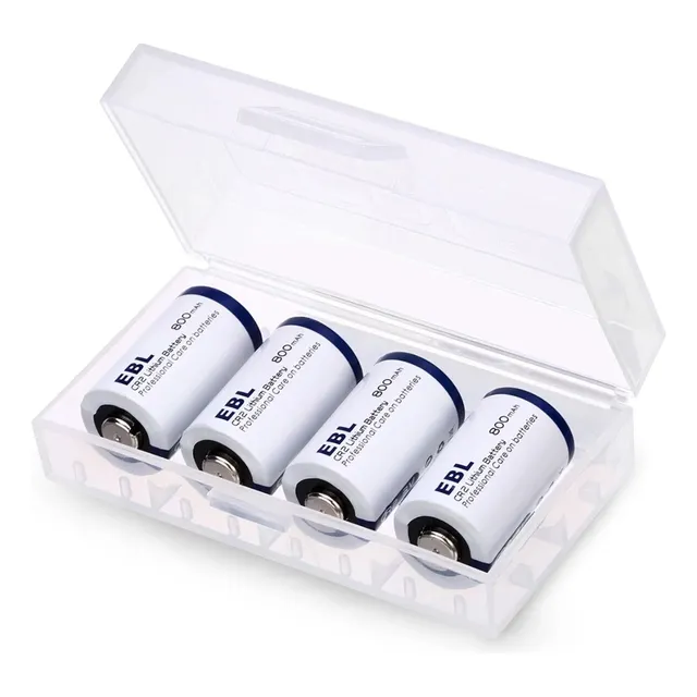 Pilas Cr2 Ebl 800mah Lithium 3v Litio Caja X 4 Unidades