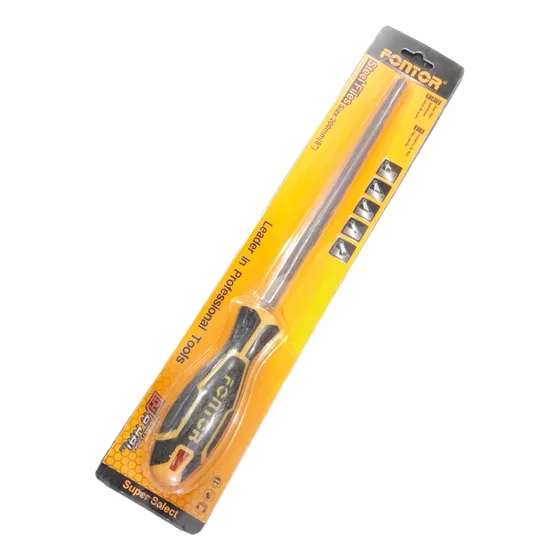 Lima Triangular 8  Mango De Goma Fontor
