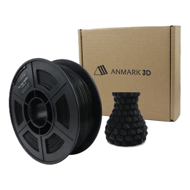Filamento Pla Premium Alta Velocidad 1.75mm 1kg Anmark 3d - Negro