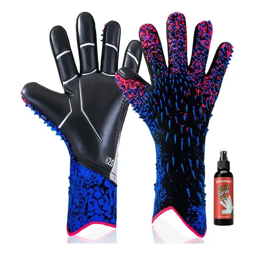 Luva Poker Goleiro Training Spider Jr Preto-vermelho 7 | MercadoLivre