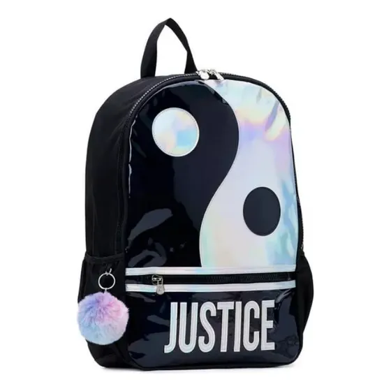 Morral Justice Niñas Colegial Universitario Set Metallic Pri