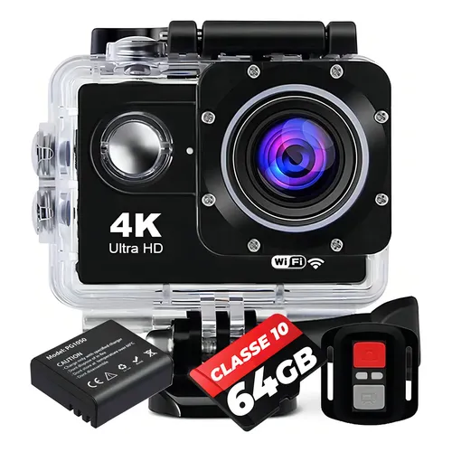 Câmera sportiva Sjcam C200 Pro 4K preta C 200 Pro | MercadoLivre