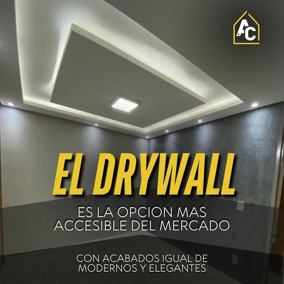 Drywall Techos Paredes Divisiones Decoraciones
