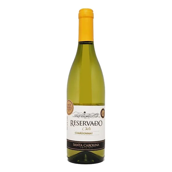 Santa Carolina Reservado Chardonnay vinho chileno branco 750ml