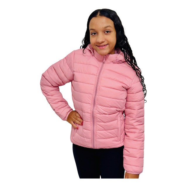 Jaqueta Infantil Feminina Blusa Peluciada Casaco Bobojaco Jaqueta Infantil Feminina Blusa Peluciada Casaco Bobojaco