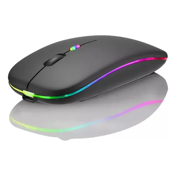 Mouse Inalambrico Recargable Ratón Dpi Mause Bluetooth 2.4g