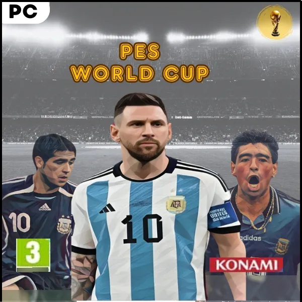 Pes 2021 + Parche Mundiales