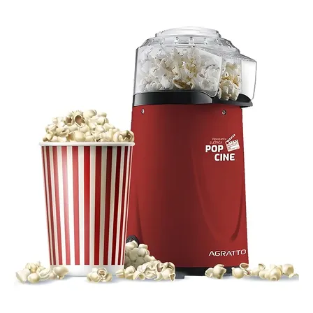Pipoqueira Elétrica Pop Cine Manteiga Vermelha Agratto Cor Vermelho