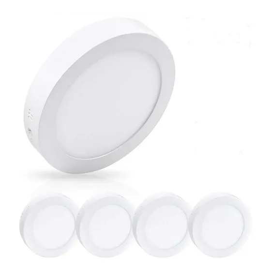 Lámparas  Led De Superficial Redonda 18w