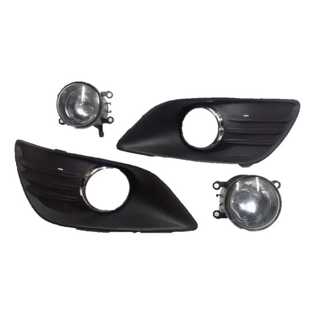 Kit Faros Auxiliares Ford Focus 08/13 Mk2 Con Rejilla Cromo