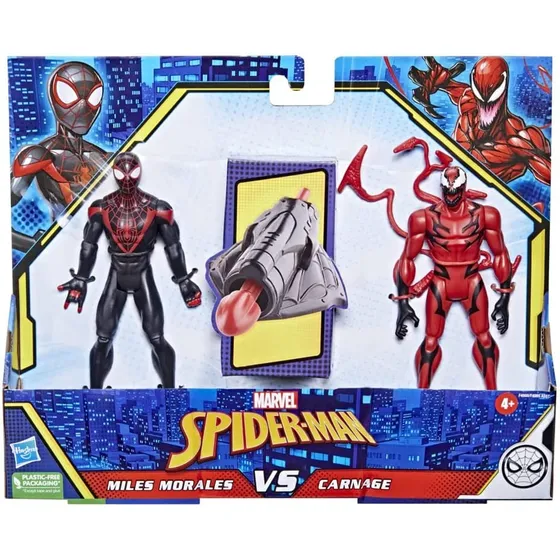 Pack Spiderman Batalla Miles Morales Vs Carnage 2pk
