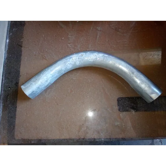 Curva Emt 90° De 1 1/2 Pulgadas Galvanizadas *remato 