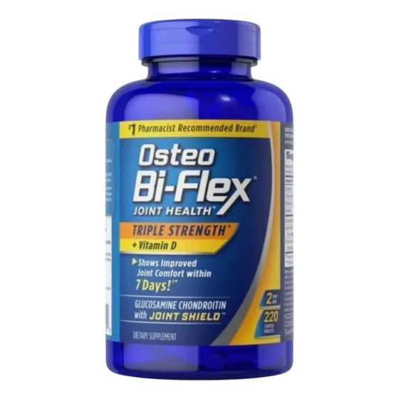 Osteo Bi Flex Triple Strength Con Vitamina D. 220 Tabletas. Sabor 220 Tabletas