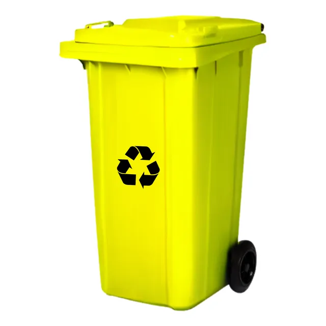 Contenedor 120 Litros Reciclaje Residuos Solidos Tacho Eco