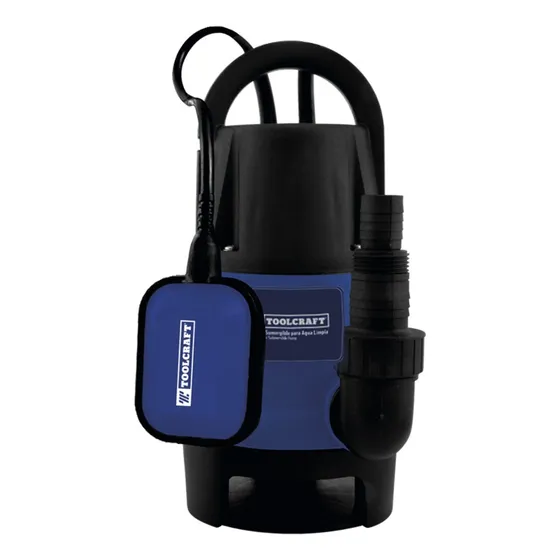 Bomba Sumergible Para Agua Sucia 1 Hp Toolcraft Tc3505 Color Azul 110V