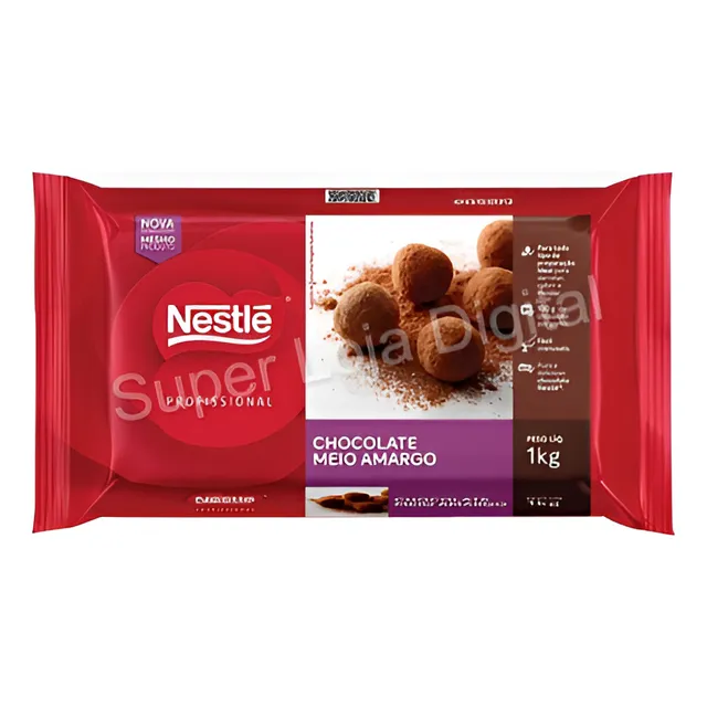 Barra Chocolate Meio Amargo Nestlé 1kg Promoção