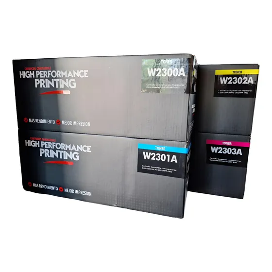 Toner Compatible Para Hp Color Pro 4203 4303 Pack X 4