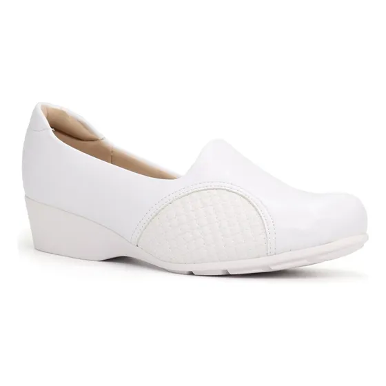 Zapato Casual De  Dama Modare 7014-229 Blanco