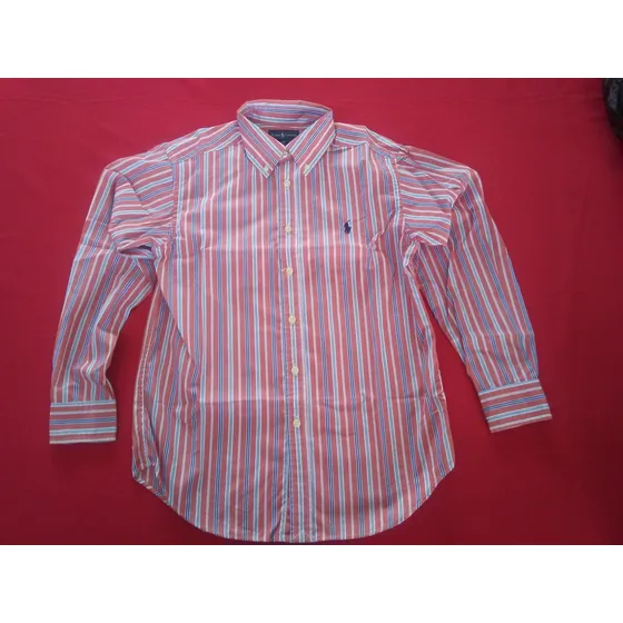 Camisa Ralph Lauren Manga Larga De Niño Talla M