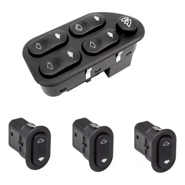 Kit De 4 Teclas Levantavidrios Ford Fiesta Ranger Ecosport