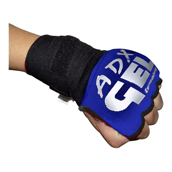 Guantes Con Gel Y Vendaje Para Box Adx 