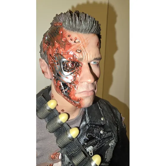 Terminator 2 T-800 Hd 1/4 Enterbay No Hot Toys