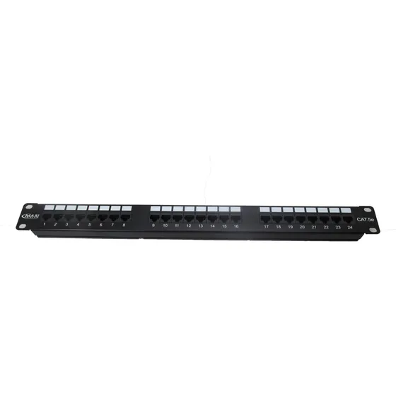 Patch Panel Maxi Telecom Cat.5e 24 Portas