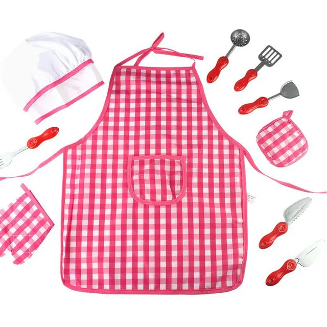 Conjunto De Disfraces De Chef Para Niños Y Niñas Juego De