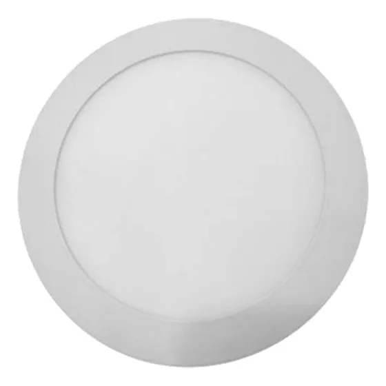 Panel Led Redondo Para Empotrar 12w Luz Cálida 3000k